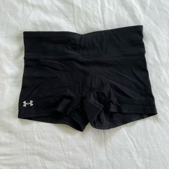 Under Armour - Women’s Shorty Shorts (Black) - Picture 6 of 8